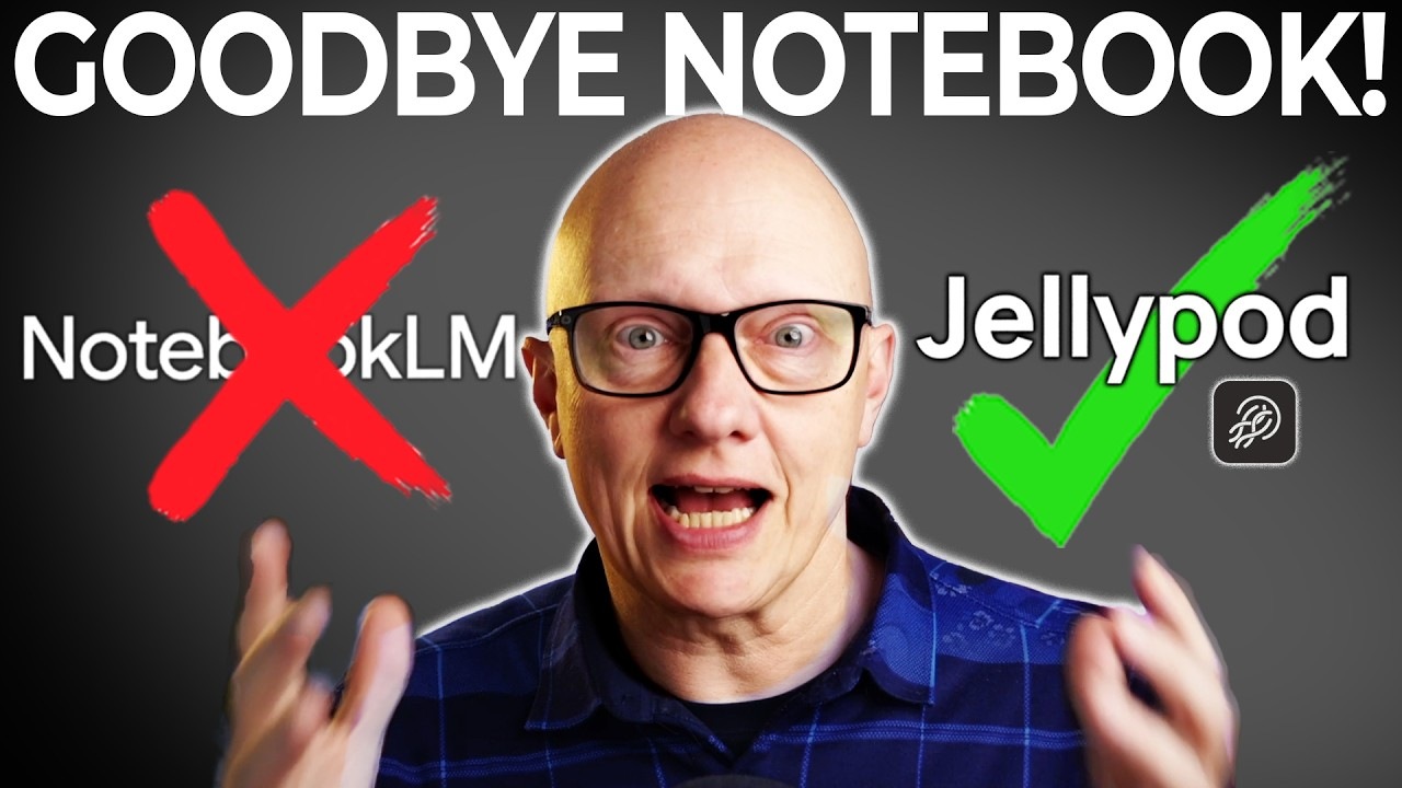JellyPod AI Podcast Creator better than NotebookLM