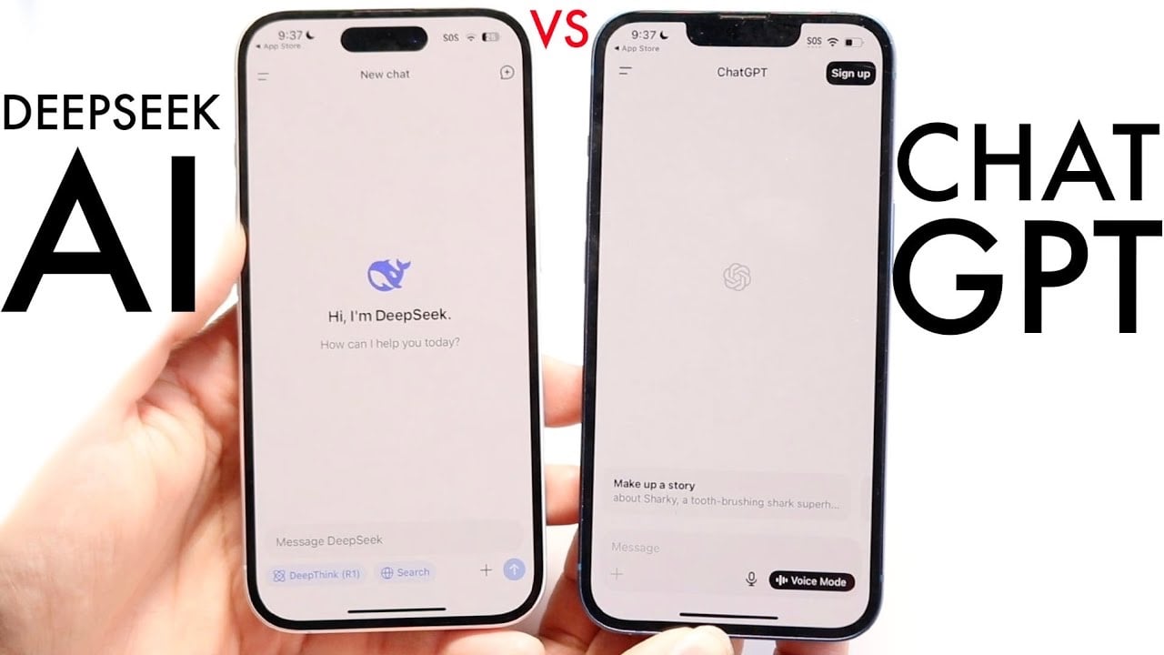 ChatGPT vs. Deepseek: Which iPhone AI App Wins?