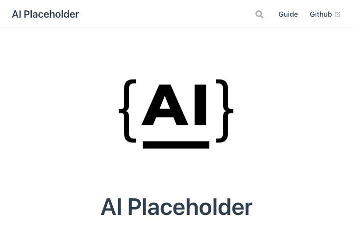AI Placeholder Image