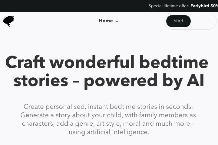 BedtimeStory AI Image