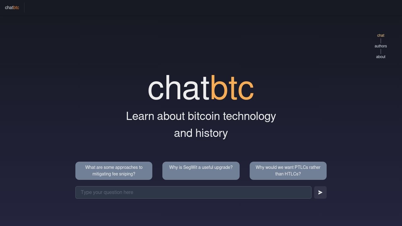 ChatBTC Image