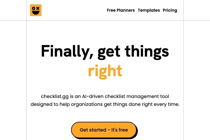 Checklist Image