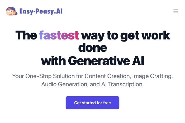 Easy Peasy AI Image