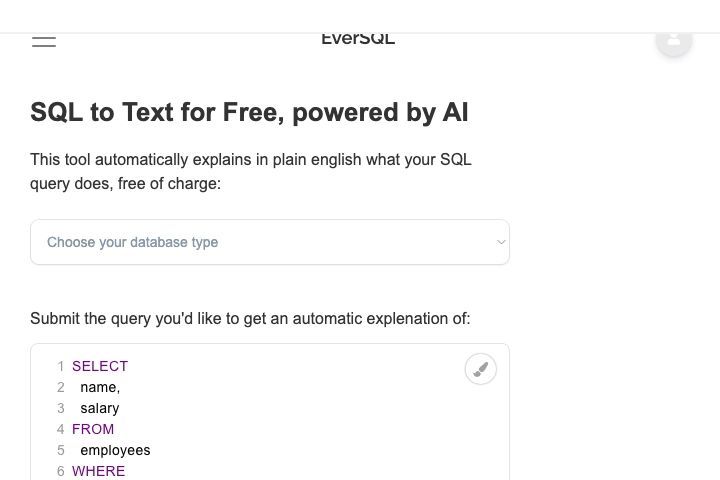 EverSQL Image