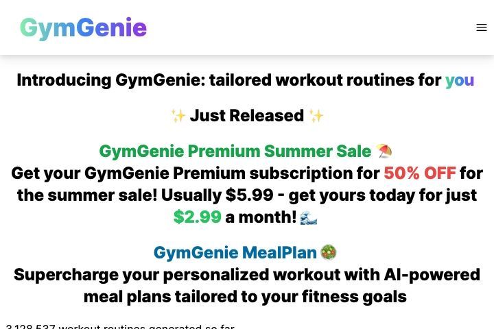 GymGenie Image