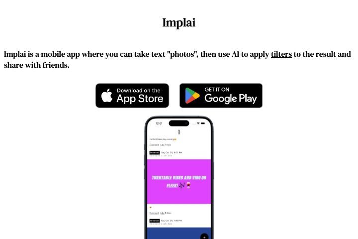 Implai App Image