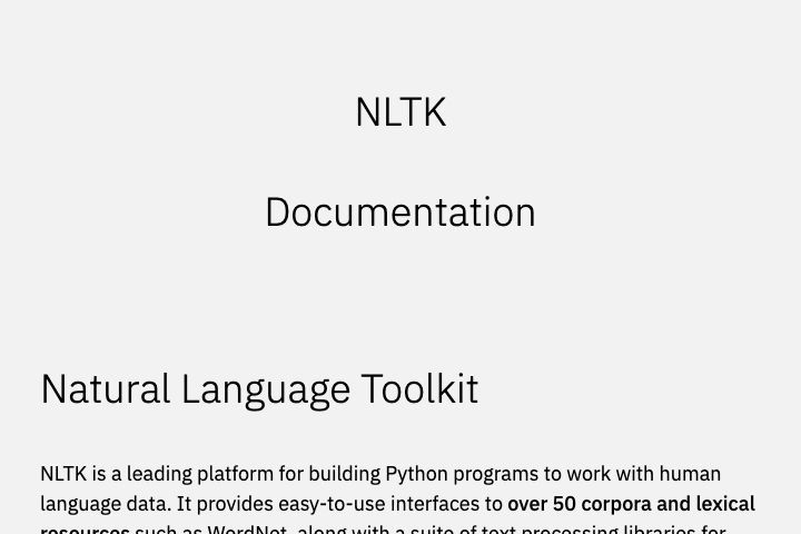 NLTK Image