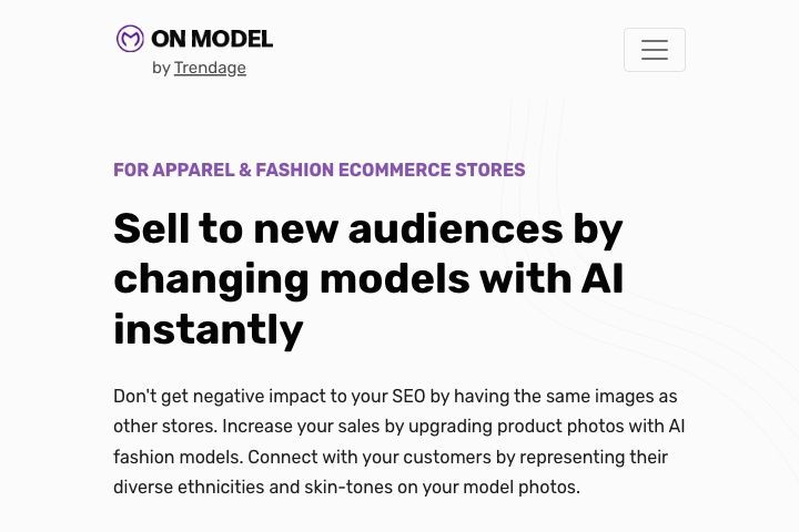 On model Image