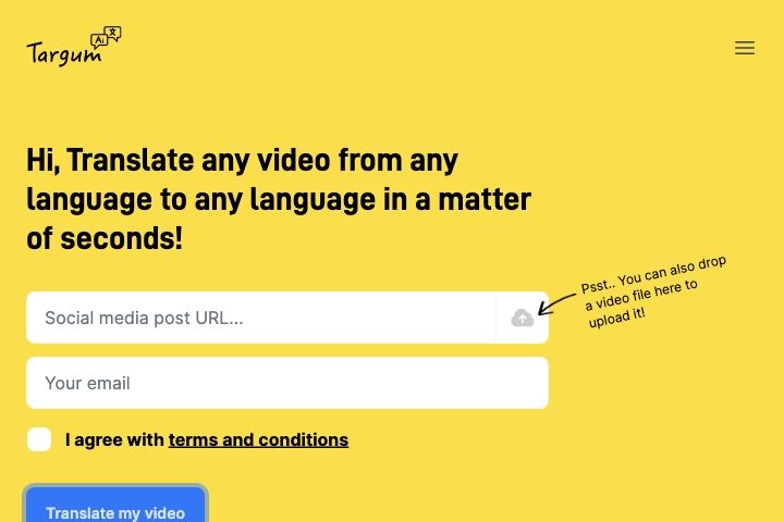Targum Video Image