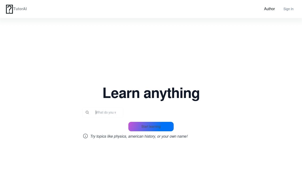 TutorAI Image