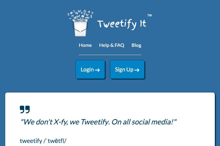 Tweetify It Image