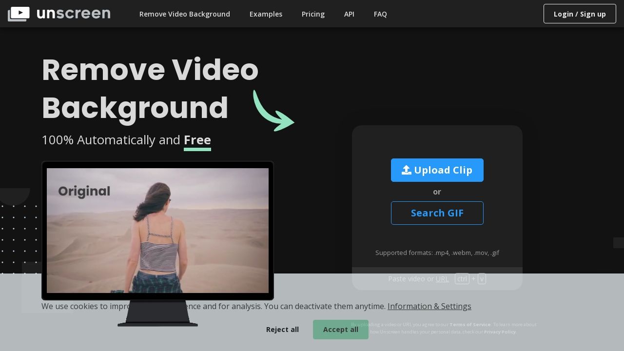 Unscreen Image