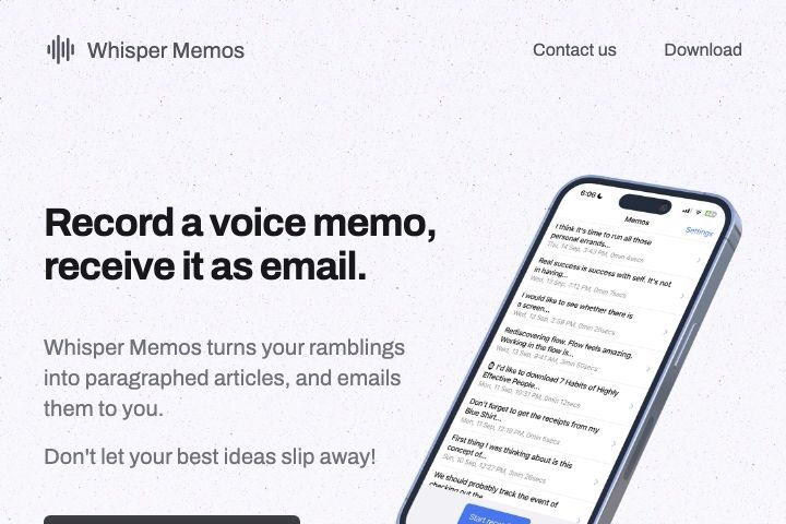Whisper Memos Image