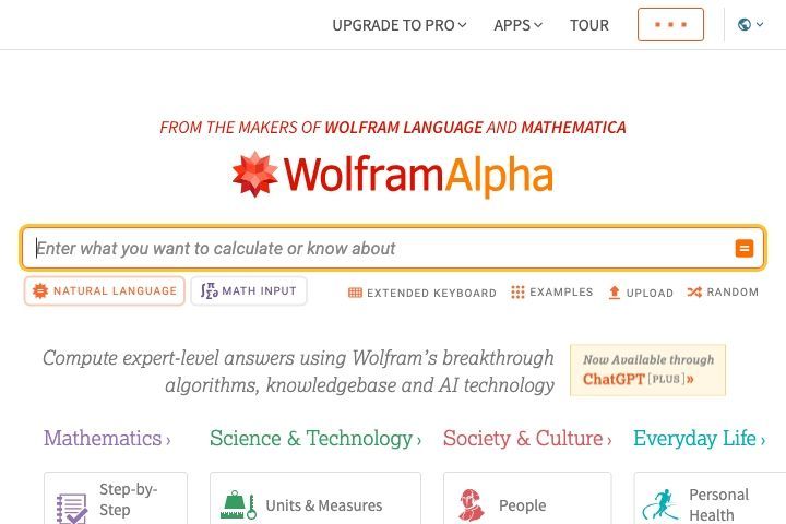 Wolframalpha Image