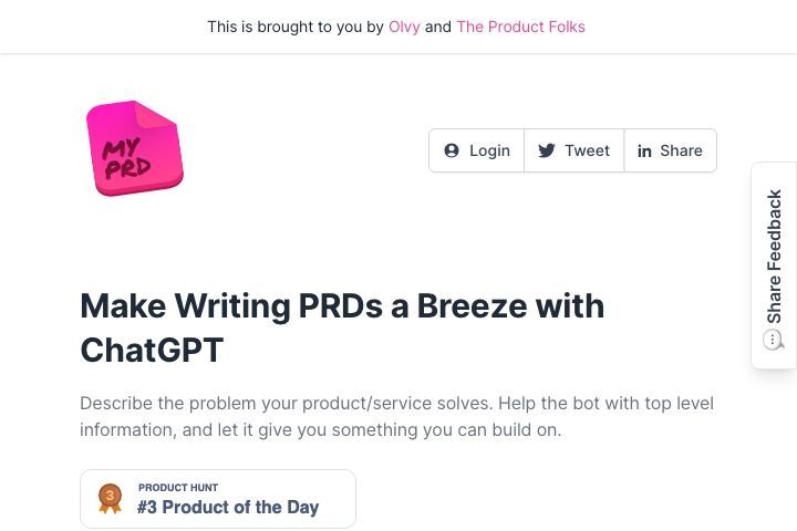 WriteMyPRD Image