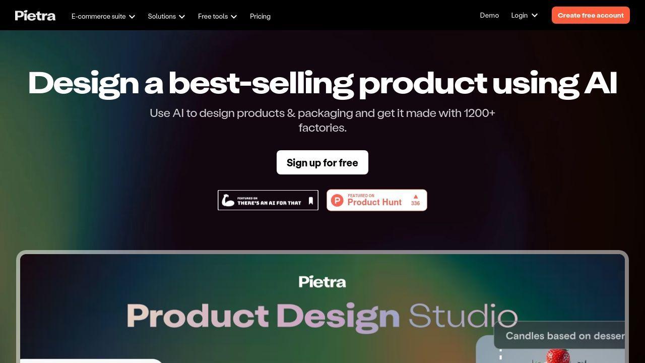 AI Product Design by Pietra Image