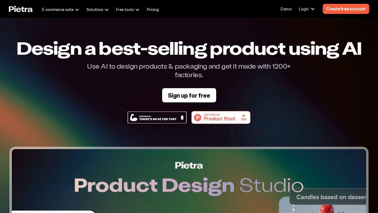 AI Product Design by Pietra Image