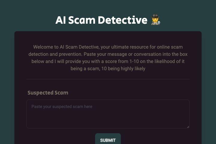 AI Scam Detective Image