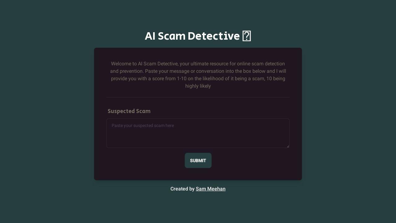 AI Scam Detective Image