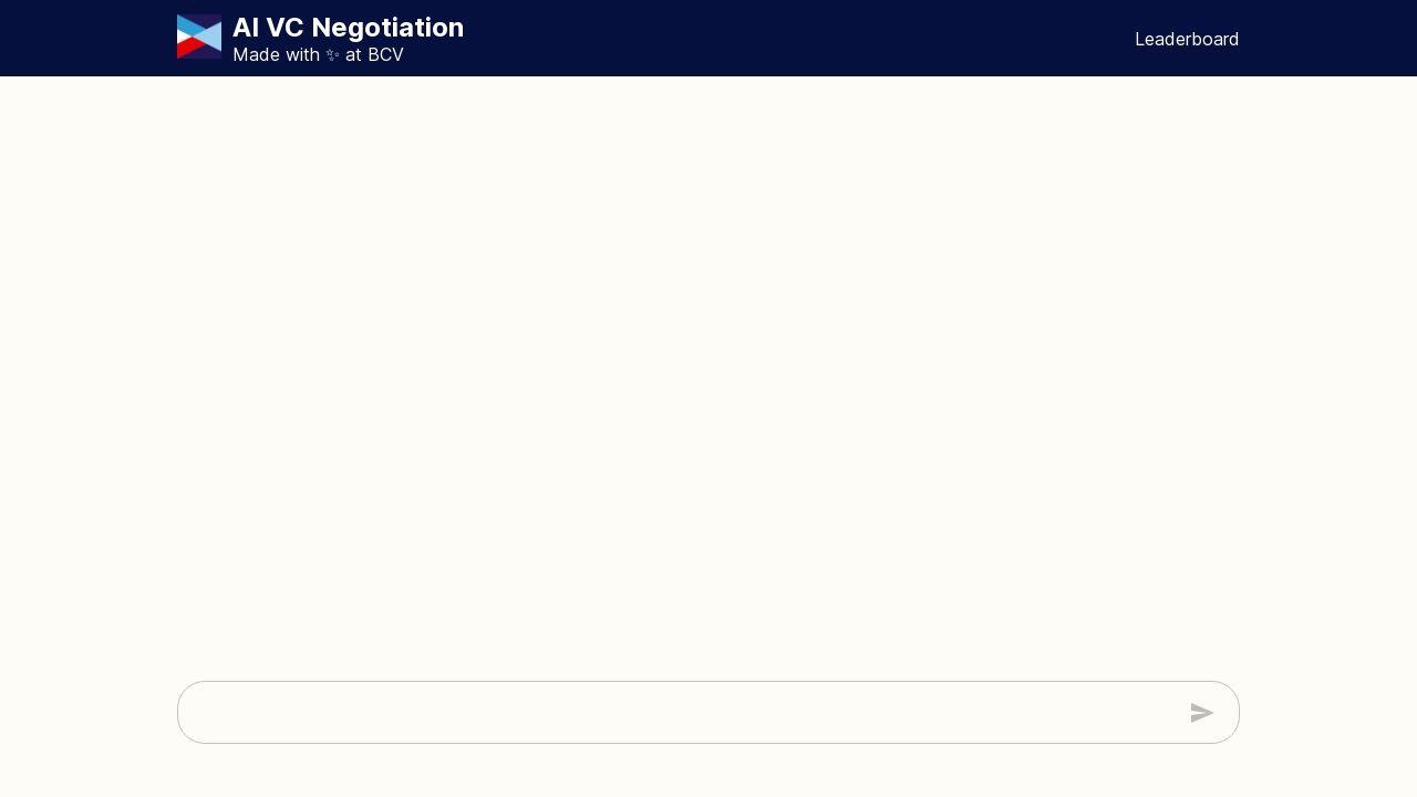 AI VC Negotiation Image