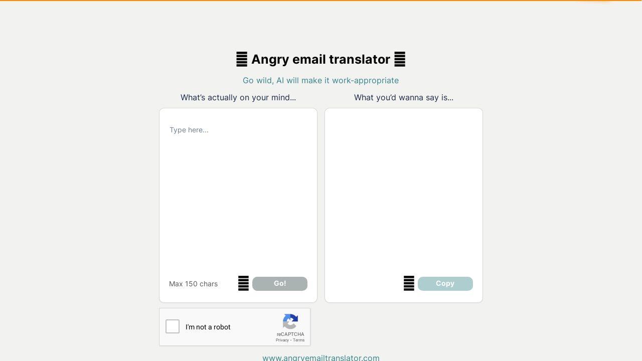 Angry Email Translator Image