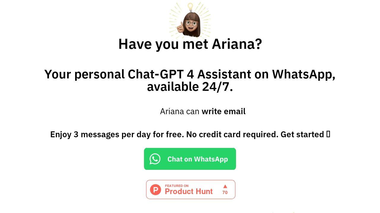 Ariana AI Image
