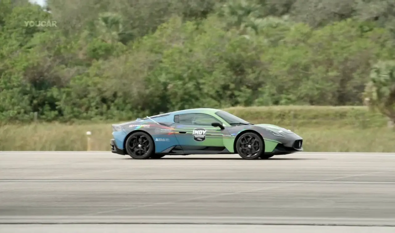 AI-Powered Maserati MC20 Shatters Autonomous Speed Record