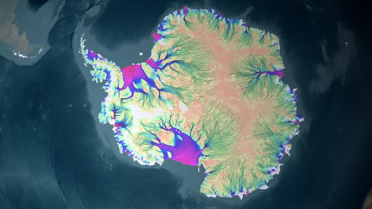 AI Reveals New Insights into Antarctic Ice Flow,