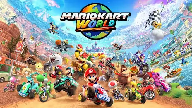Nintendo Denies AI Use in Mario Kart World Artwork,