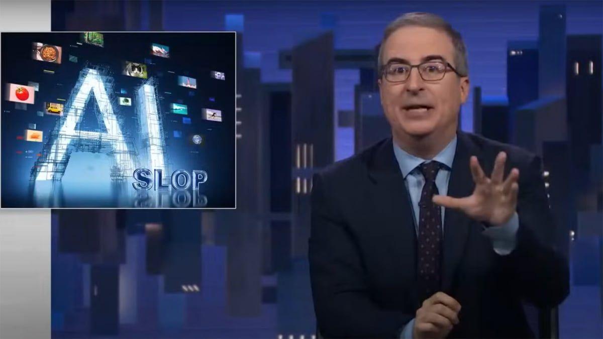 John Oliver Sounds Alarm on AI-Generated Content Flooding