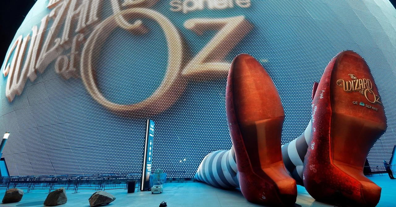 AI-Enhanced 'Wizard of Oz' Debuts at Las Vegas Sphere,