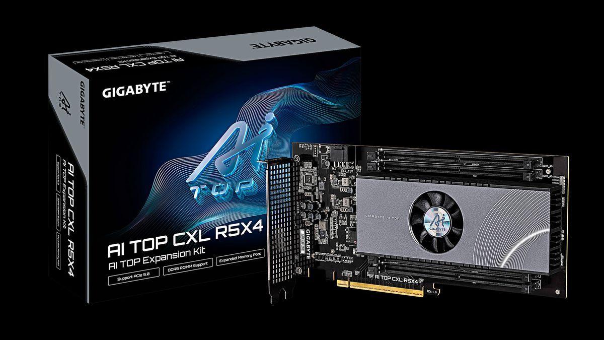 GIGABYTE Unveils AI TOP CXL R5X4: A Revolutionary Memory
