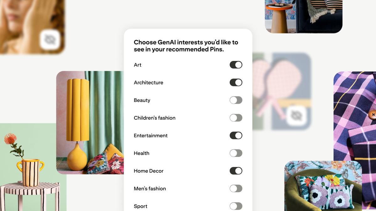Pinterest Introduces Controls to Limit AI-Generated Content