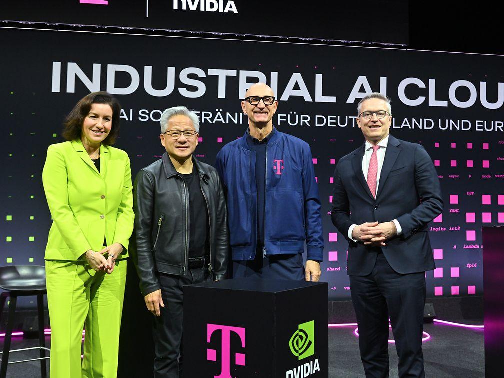 Nvidia and Deutsche Telekom Launch €1 Billion AI Factory in