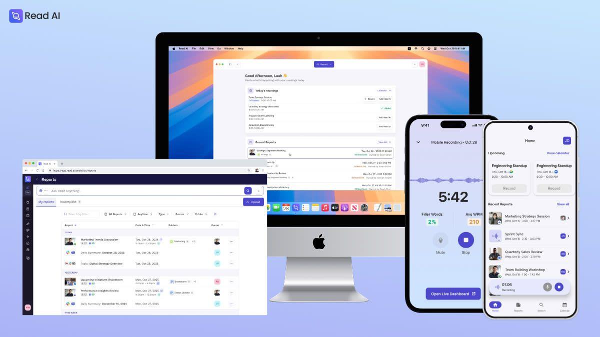 Read AI Expands Beyond Virtual Meetings with New 'Operator'