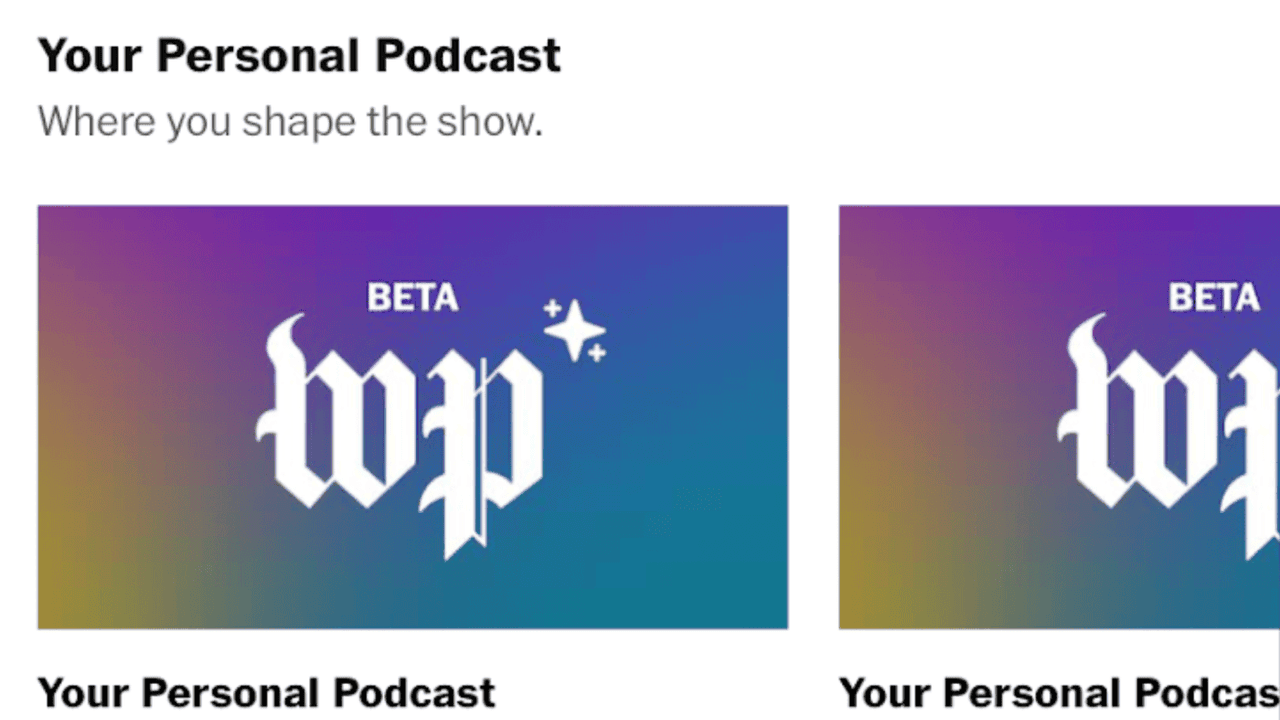 Washington Post AI podcast faces backlash as journalists