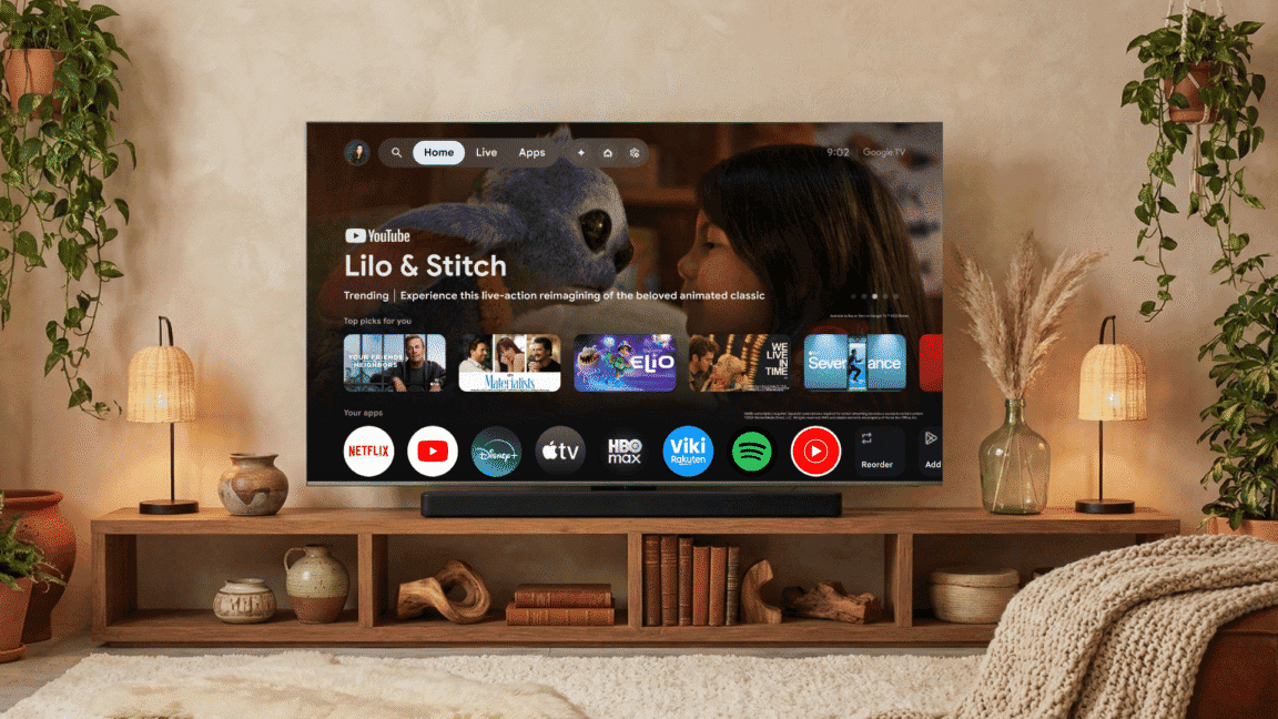 Gemini expands on Google TV with Nano Banana and Veo models