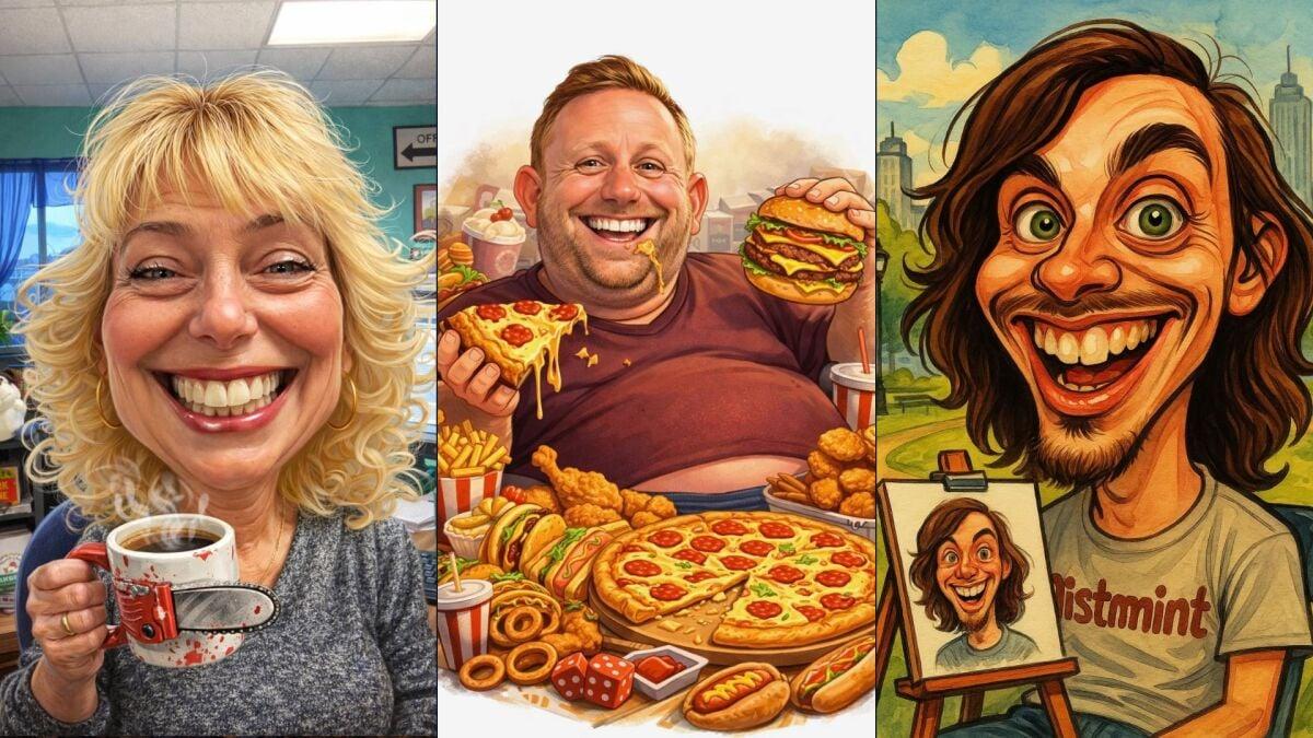 ChatGPT caricature trend sweeps social media, but privacy