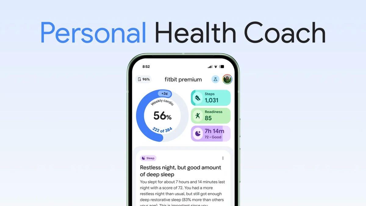 Fitbit AI Coach will read your medical records next month