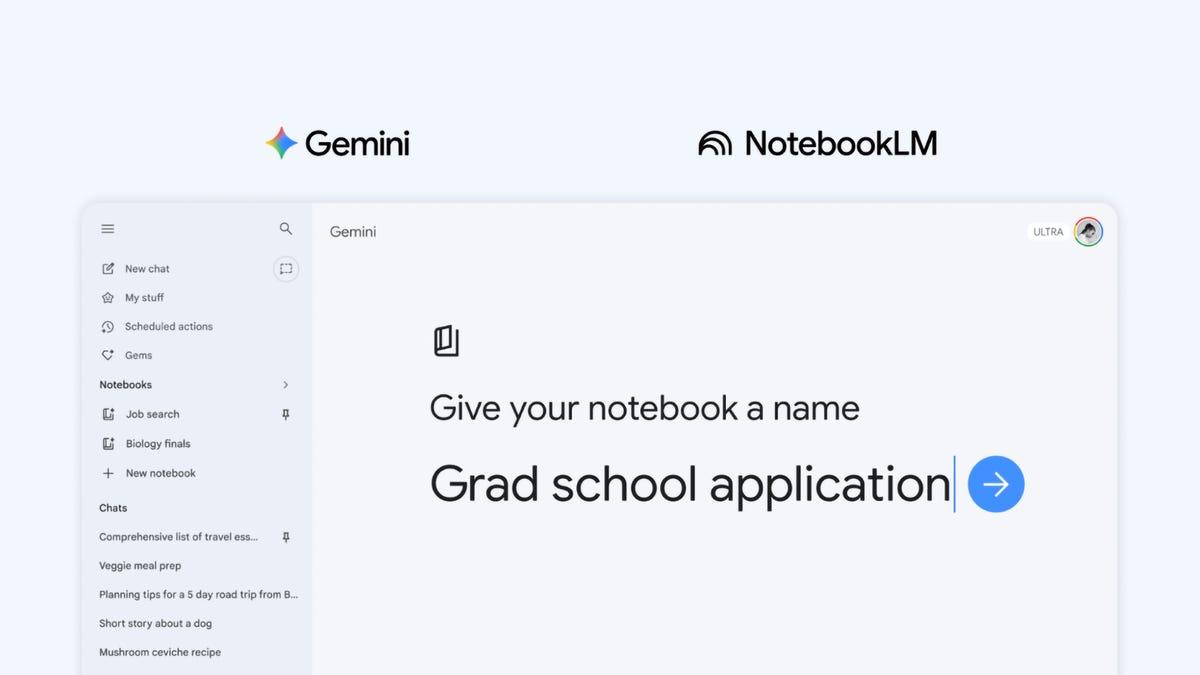 Google integrates Gemini with NotebookLM through new