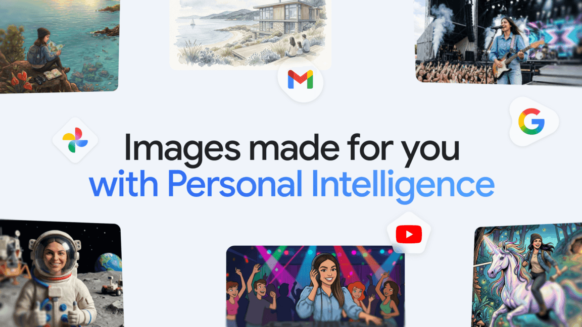 Gemini's Personal Intelligence now creates personalized