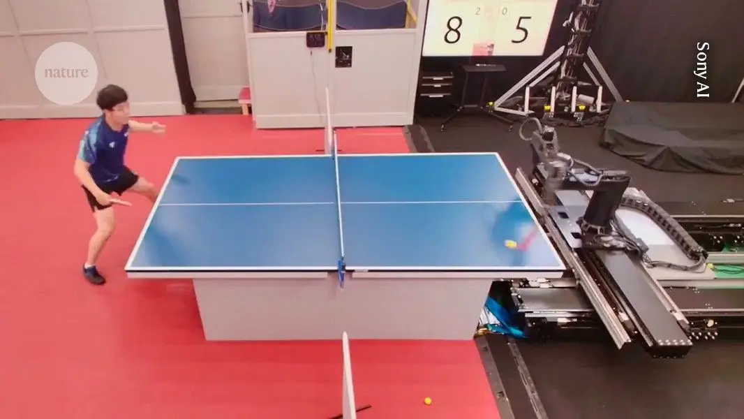 Sony AI's Ace robot defeats elite table tennis players in physical AI breakthrough