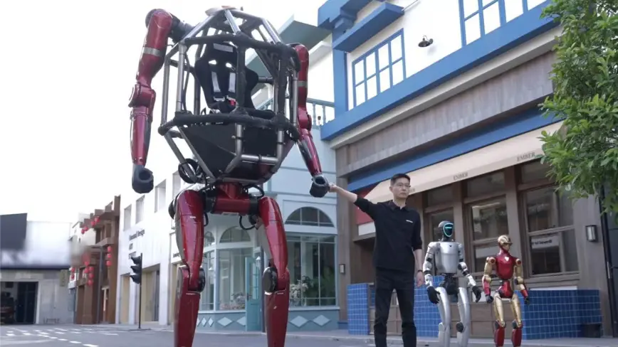 Unitree unveils $650K giant rideable mecha robot as company