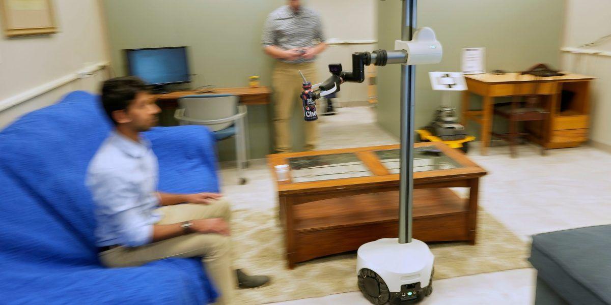 Robots in home care help elderly and injured navigate daily