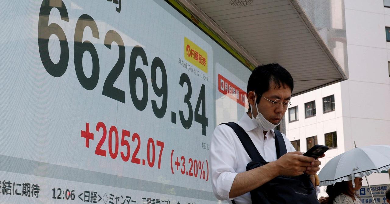 Nikkei rally hits record high as AI stocks and chipmakers