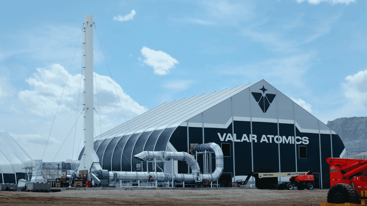 Valar Atomics activates nuclear microreactor live to power Nvidia chip, partners on AI factory