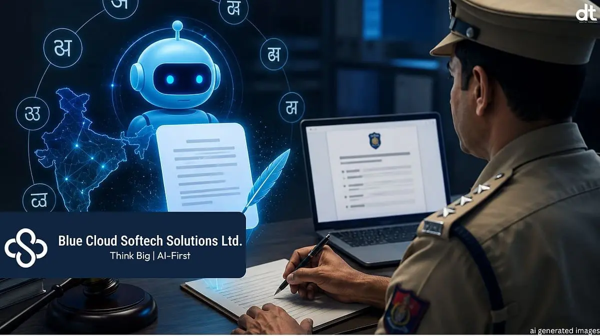 Blue Cloud Softech launches AI-CopWriter for instant FIR drafting in 10 Indian languages