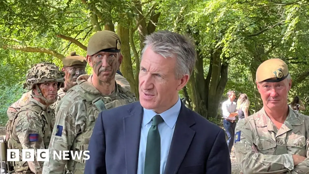 British Army secures £2bn AI training contract to prepare soldiers for modern warfare