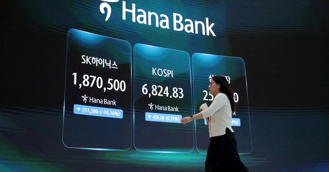 South Korea's AI stocks now set the tone for global markets