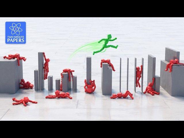 New AI Learned Parkour From Just 30 Seconds Of Video